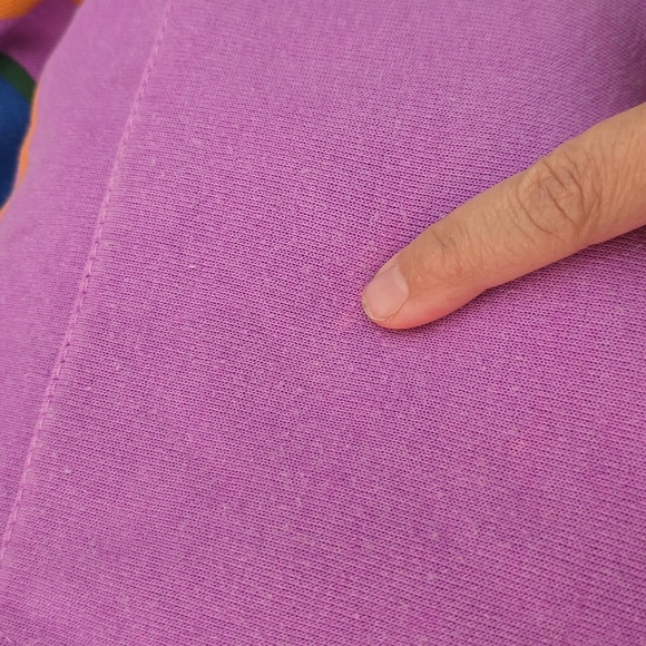 AVIATOR NATION, Venice Relaxed Pullover Hoodie - Neon Purple,Size Small (Unisex) - Picture 14 of 14